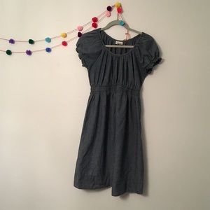 Chambray Maternity Dress